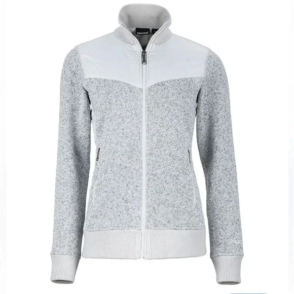 Marmot Tech Fleece Sweater Full Zip Jacket Women’s size Small - Picture 1 of 11